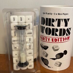 Dirty Words Party Edition Game New